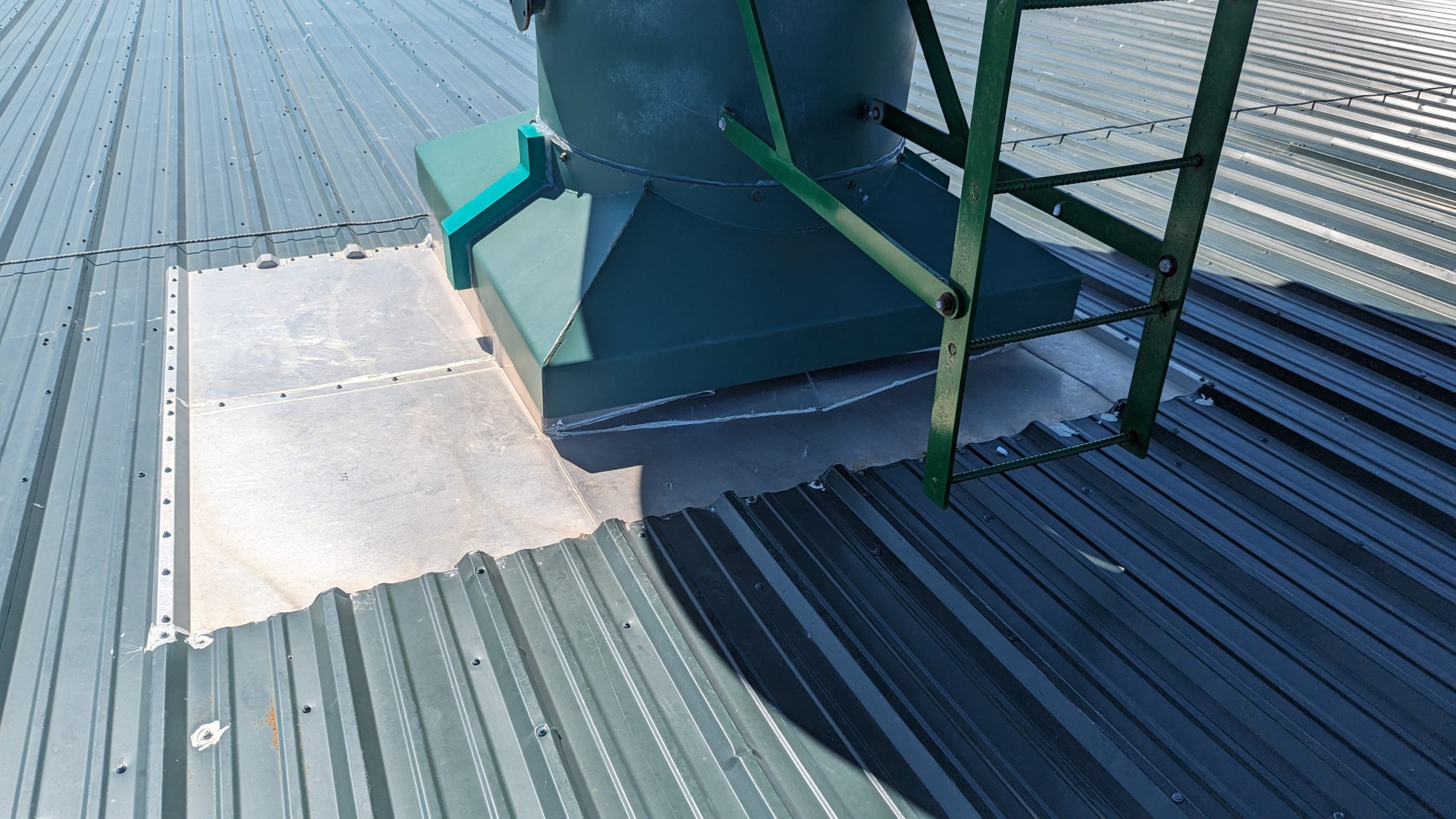 custom curb mount for equipment